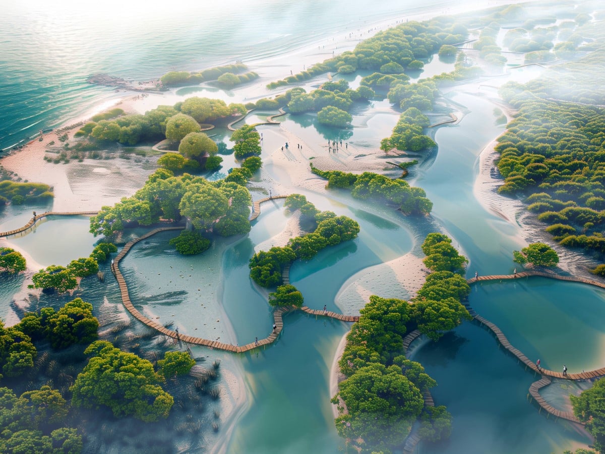 Dubai Mangroves Rendering