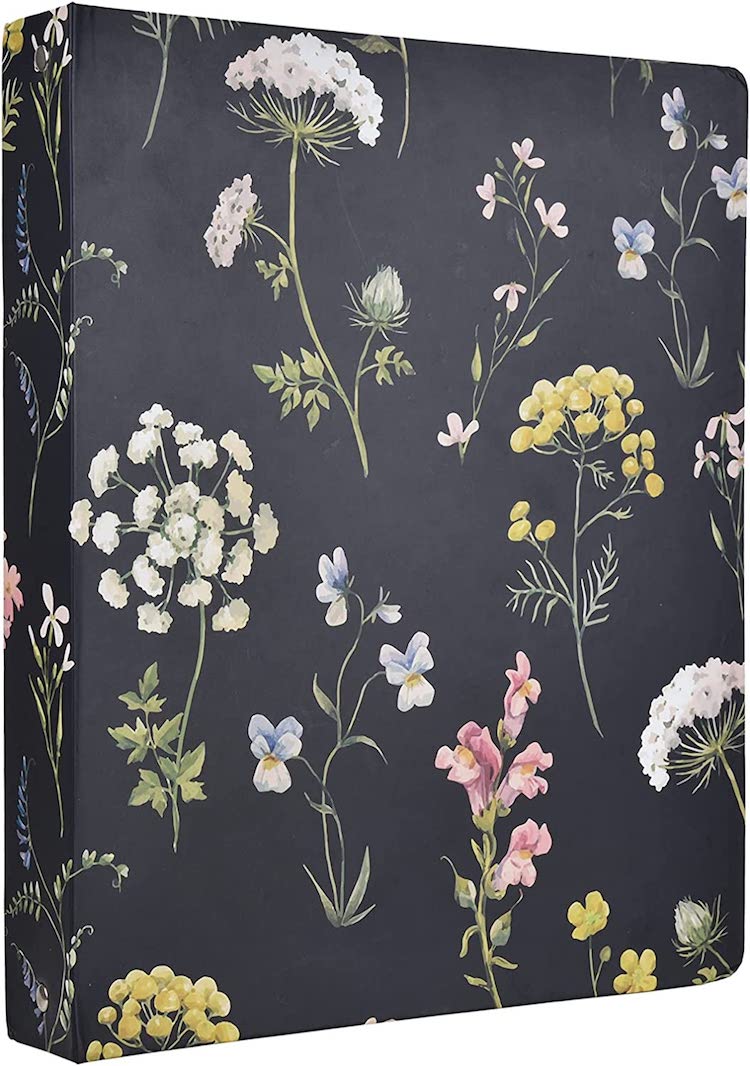 Floral Binder