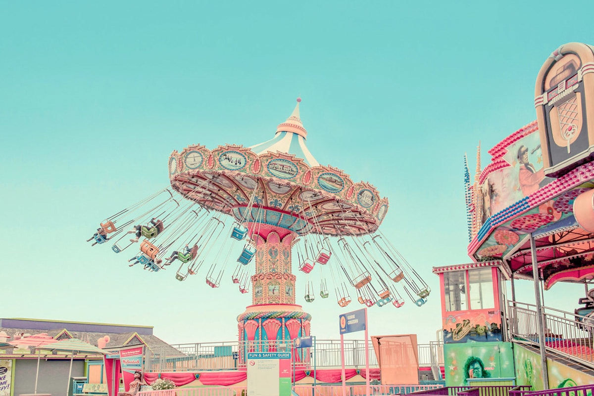 Rides in Santa Cruz Boardwalk