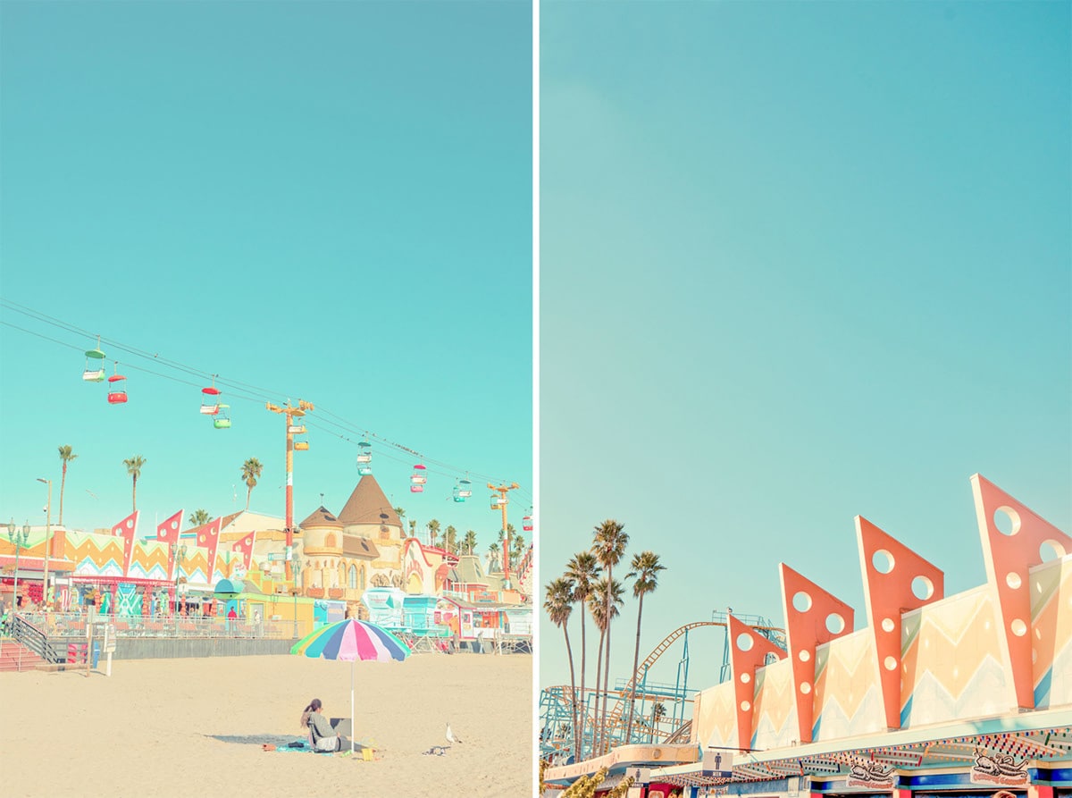 Beach by Santa Cruz Boardwalk