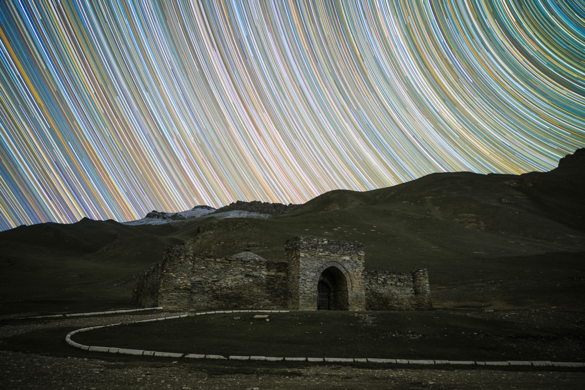 Tash rabat and star trail