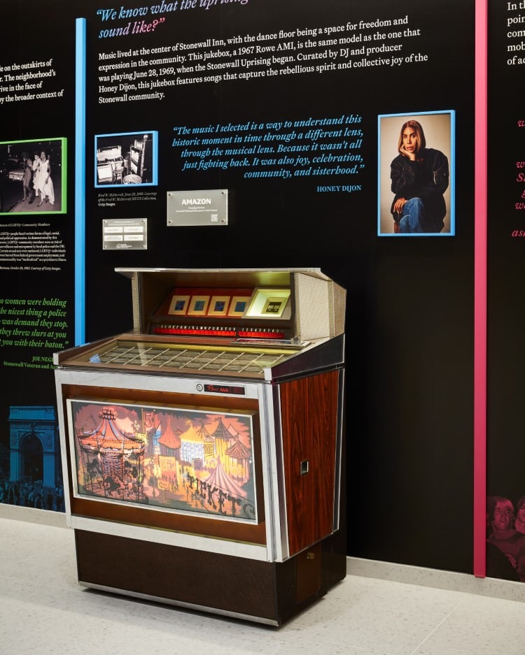 Exhibit at the Stonewall National Monument Visitor Center